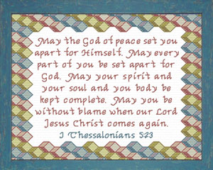 Kept Blameless I Thessalonians 5:23